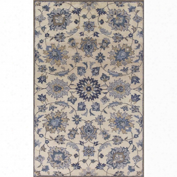 Kas Samara 8'6 X 11'6 Hand-tufted Wool Rug In Ivory