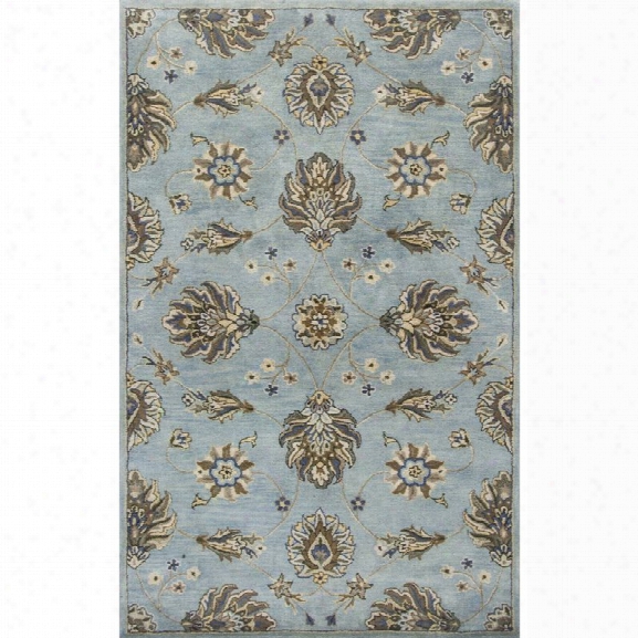 Kas Syriana 8' X 10'6 Hand-tufted Wool Rug In Bluee