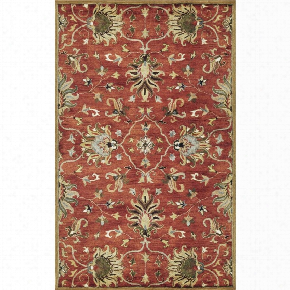 Kas Syriana 8' X 10'6 Hand-tufted Wool Rug In Sienna