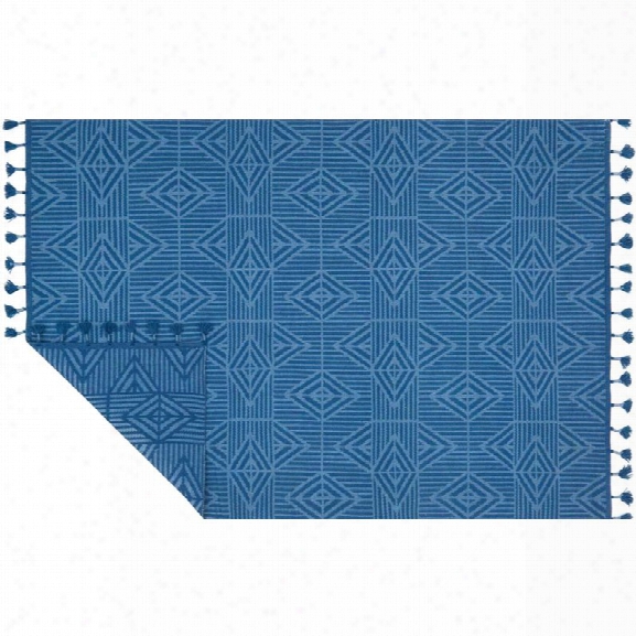 Loloi Kahelo 9'3 X 13' Contemporary Hand Made Rug In Blue