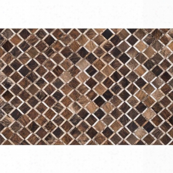 Loloi Promenade 9'3 X 13' Cowhide Rug In Brown