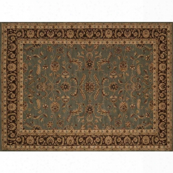 Loloi Stanley 12' X 15' Power Loomed Rug In Blue And Brown