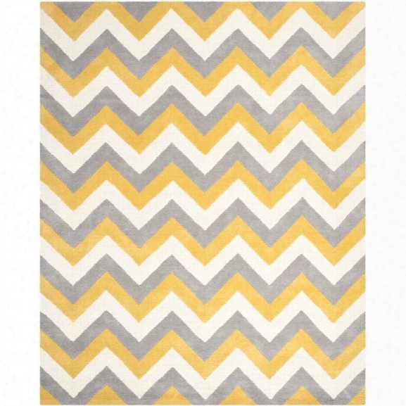 Safavieh Cambridge Grey Transitional Rug - 9' X 12'