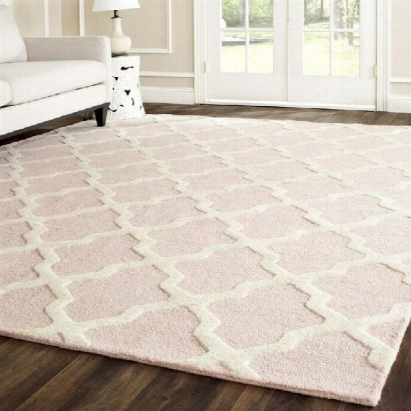 Safavieh Cambridge Light Pink Transitional Rug - 11' X 15'