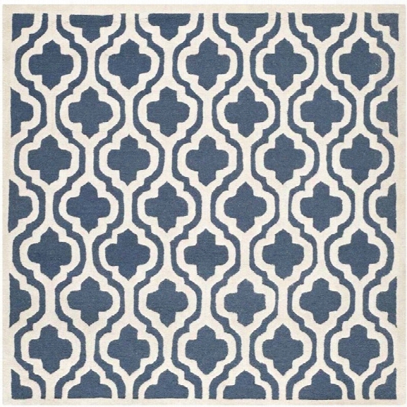 Safavieh Cambridge Navy Transitional Rug - Square 10'