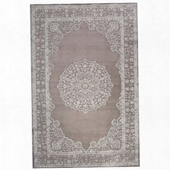 Jaipur Rugs Fables 7'6 X 9'6 Rayon Chenille Rug In Gray