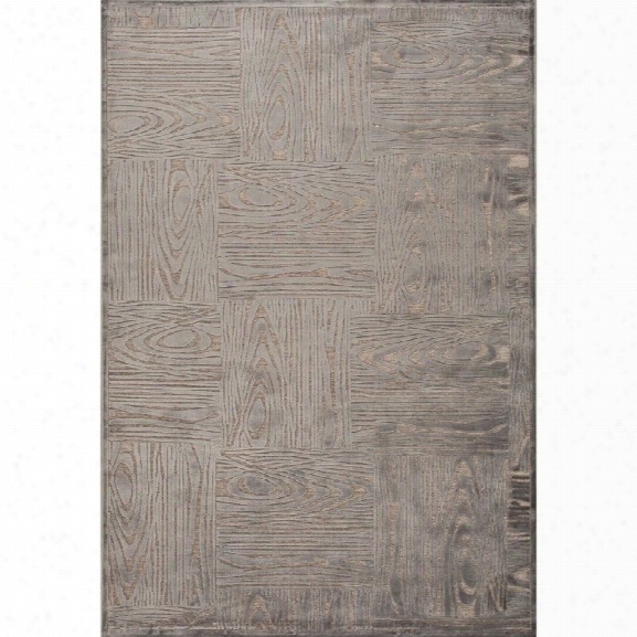 Jaipur Rugs Fables 9' X 12' Rayon And Chenille Rug In Gray And Taupe