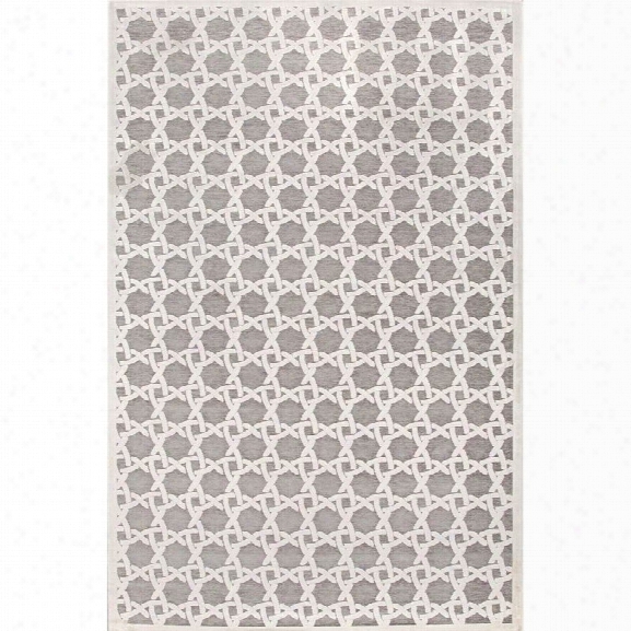 Jaipur Rugs Fables 9' X 12' Rayon And Chenille Rug In Ivory And Gray