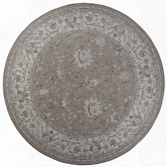 Kas Pesha 7'10 Round Rug In Sand