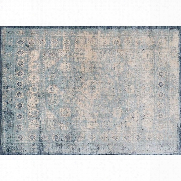 Loloi Anastasia 9'6 X 13' Rug In Blue And Ivory