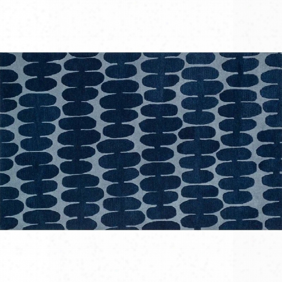 Loloi Nova 7'10 X 11' Wool Rug In Blue