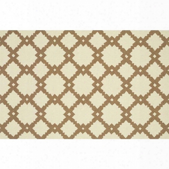 Loloi Venice Beach 9'3 X 13' Hand Hooked Rug In Ivory And Taupe