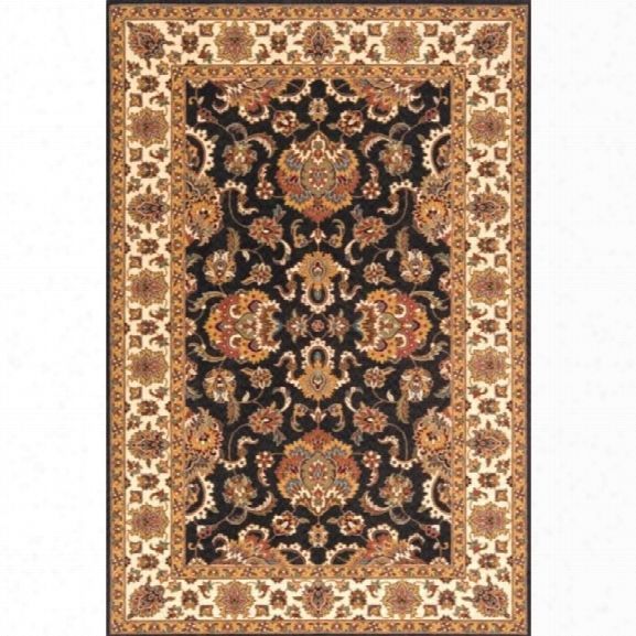 Momeni Persian Garden 8' X 10' Rug In Charcoal