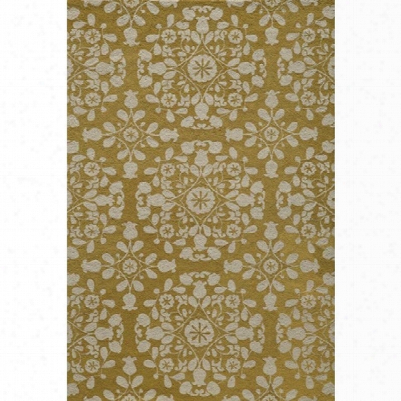 Momeni Suzani Hook 8' X 10' Rug In Gold