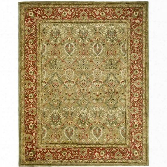 Safavieh Persian Legend Light Green Traditiona Lrug - 12' X 15'