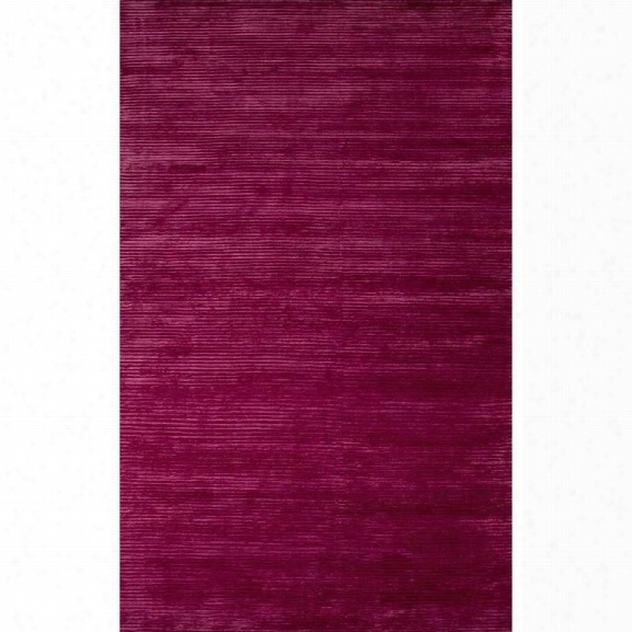 Jaipur Rugs Basis 8' X 10' Solids Handloom Wool Rug In Pink And Pink