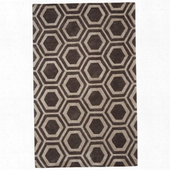 Jaipur Rugs City 9'6 X 13'6 Hand Tufted Wool Rug In Adrk Gray