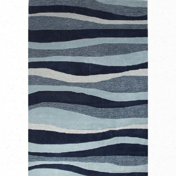 Jaipur Rugs Coastal Tides 7'6 X 9'6 Hand Tufted Polyester Rug