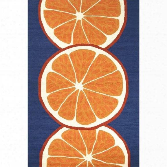 Jaipur Rugs Grant 7'6 X 9'6 Rug In Orange And Blue