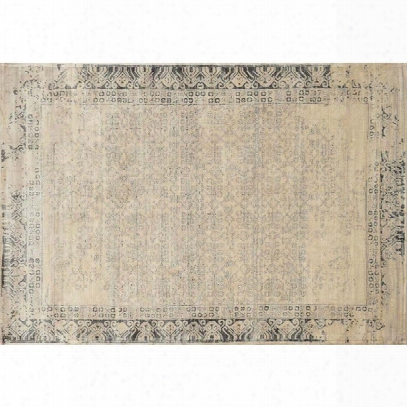 Loloi Nyla 12' X 15' Power Loomed Rug In Ivory And Charcoal