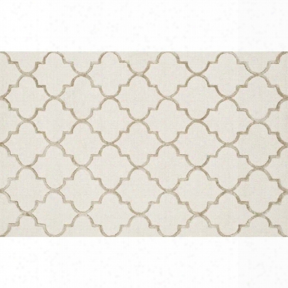 Loloi Panache 9'3 X 13' Hand Hooked Wool Rug In Ivory And Beige