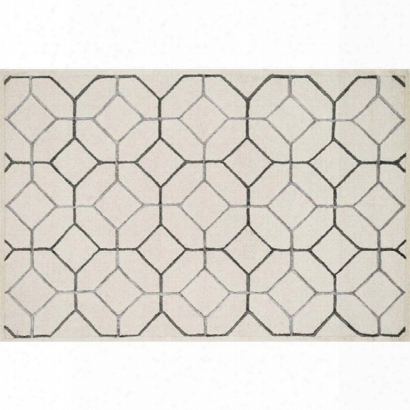 Loloi Panache 9'3 X 13' Wool Rug In Ivory And Gray