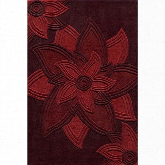 Momeni Delhi 8' X 10' Rug In Red