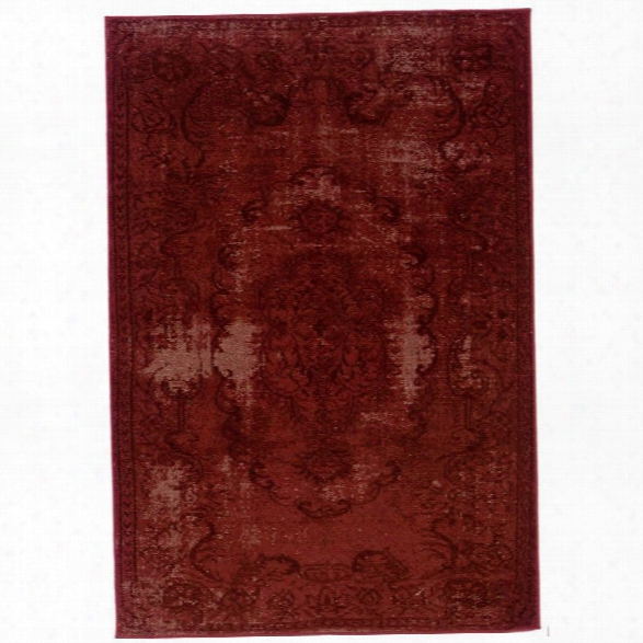 Oriental Weavers Revival 7'10 X 10'10 Machine Woven Rug In Red