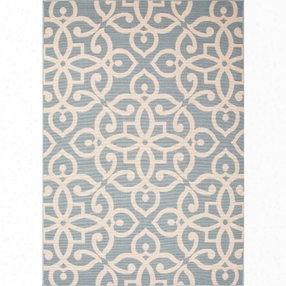 Jaipur Rugs Bloom 9' X 12' Rug In Blue And Taupe