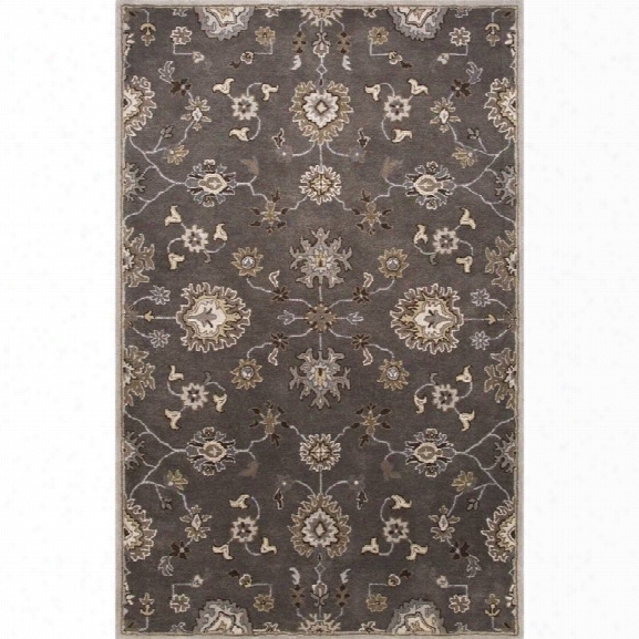 Jaipur Rugs Poeme 5' X 8' Hand Tufted Wool Rug In Gray And Ivory