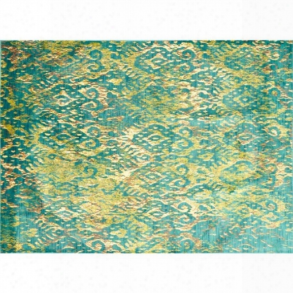 Loloi Madeline 7'7 X 10'5 Power Loomed Rug In Lagoon