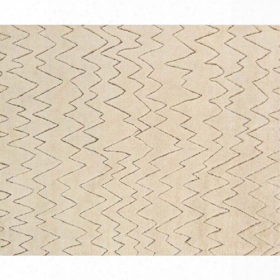 Loloi Tanzania 9'6 X 13' Wool Rug In Ivory