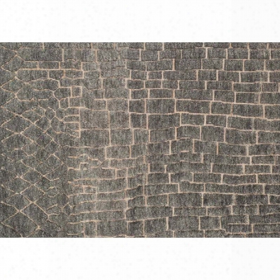Loloi Tanzania 9'6 X 13' Wool Rug In Slate