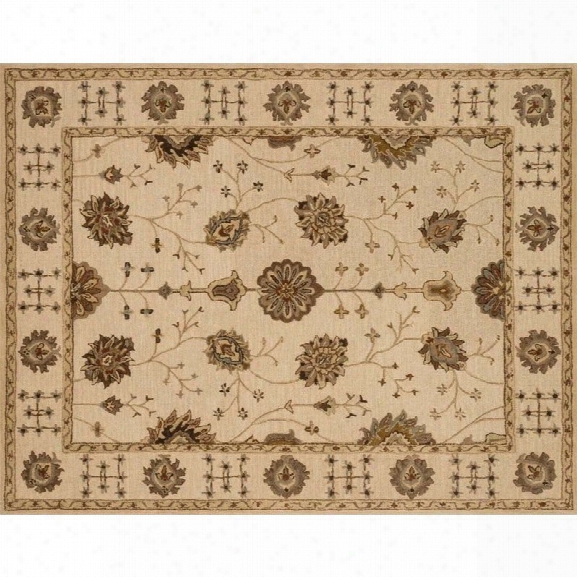 Loloi Walden 9'3 X 13' Hand Hooked Wool Rug In Ivory