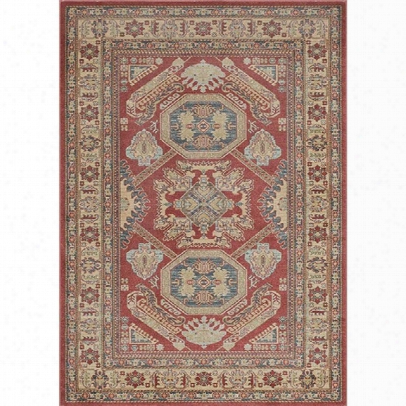 Momeni Ghazni 9'3 X 12'6 Rug In Red