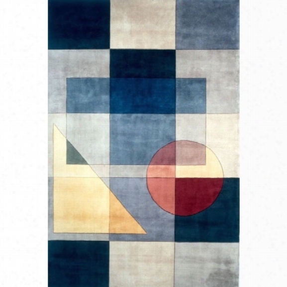 Momeni New Wave 8' X 11' Rug In Blue