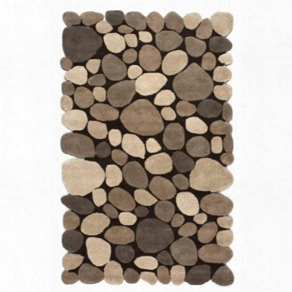 Nuloom 8' 6 X 11' 6 Hand Tufted Pebbles Rug In Natural