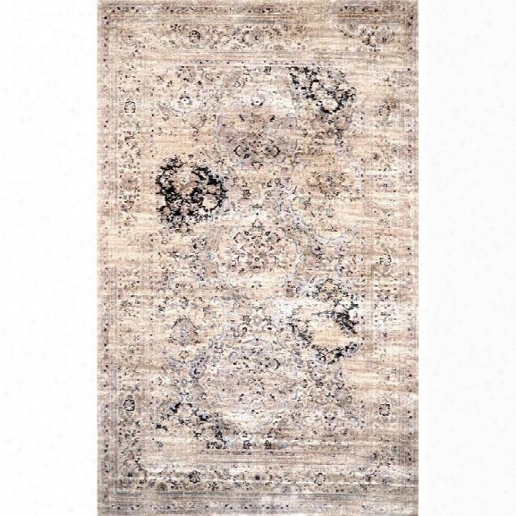 Nuloom 9'6 X 12'10 Machine Made Panel Rug In Ivory