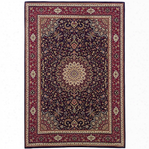 Oriental Weavers Ariana 10' X 12'7 Machine Woven Rug In Blue