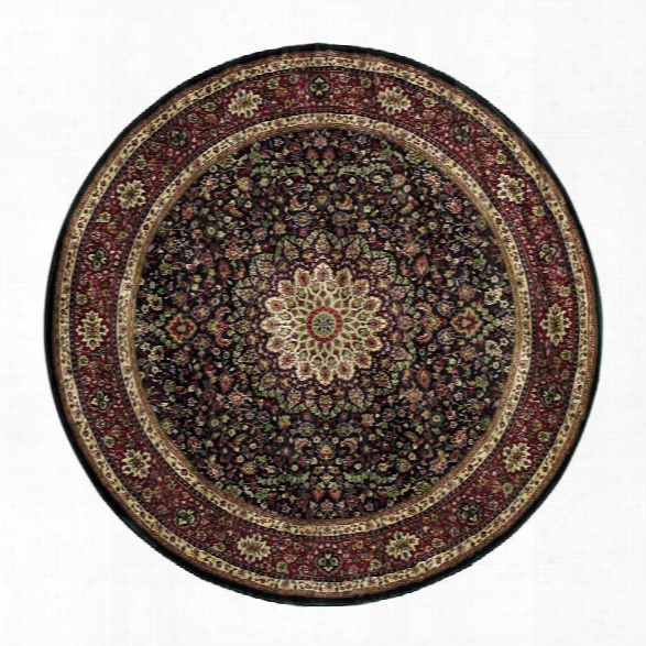 Oriental Weavers Ariana 8' Round Machine Woven Rug In Brown