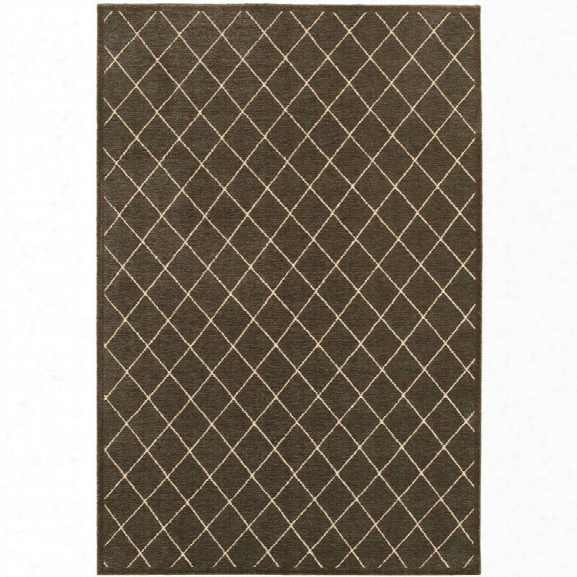 Oriental Weavers Ellerson 7'10 X 10'10 Machine Woven Rug In Brown