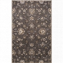 Jaipur Rugs Poeme 5' x 8' Hand Tufted Wool Rug in Gray and Ivory