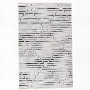 Maklaine 5' x 8' Rug in Brown Gray