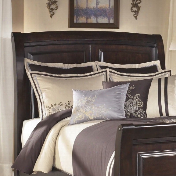 Ashley Ridgley Wood King California King Sleigh Panel Headboard