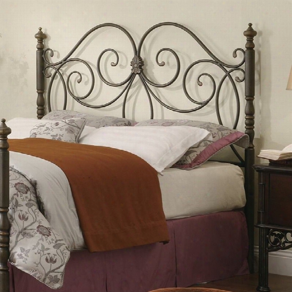 Coaster London King Headboard In Antique Bronze