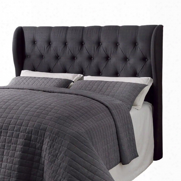 Coaster Murrieta King Upholstered Headboard In Charcoal