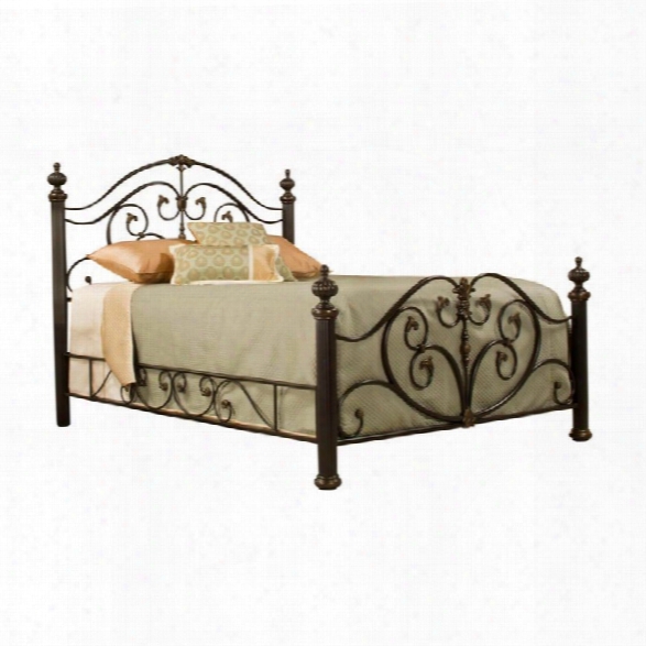 Hillsdale Grand Isle Bed In Brushed Bronze-queen