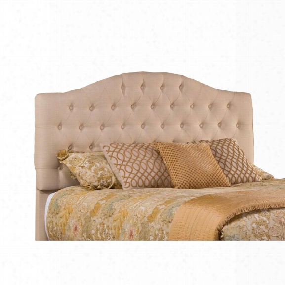 Hillsdale Jamie Upholstered King Panel Headboard In Beige