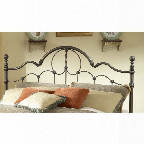 Hillsdale Venetian King Spindle Headboard In Old Bronze