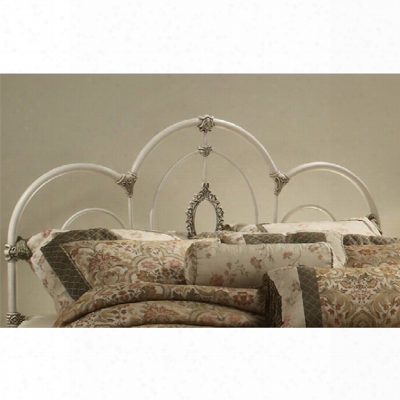 Hillsdale Victoria King Spindle Headboard In Antique White